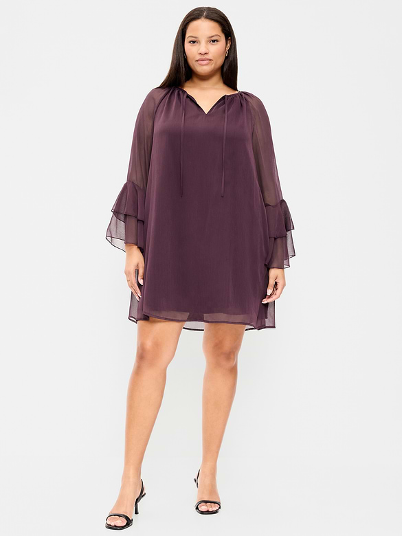Old Navy Bell-Sleeve Boho Mini Dress — photo 9