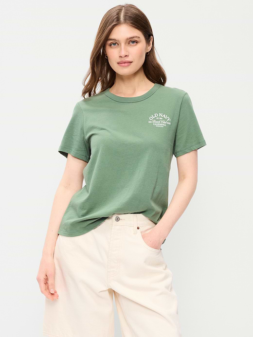 Old Navy EveryWear Crew-Neck Logo-Graphic T-Shirt — photo 1