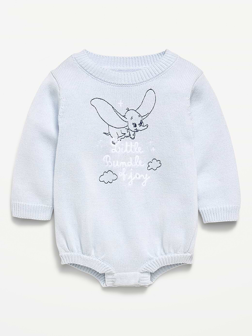 Old Navy Disney© Dumbo Sweater-Knit One-Piece Romper for Baby — photo 1
