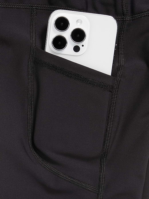 Old Navy High-Waisted PowerSoft 7/8-Length Side-Pocket Leggings for Girls — photo 6