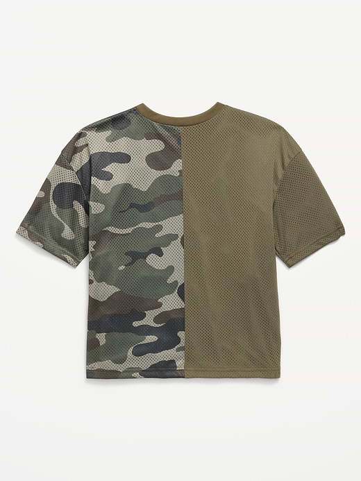 Old Navy Oversized Mesh Graphic T-Shirt for Boys — photo 3