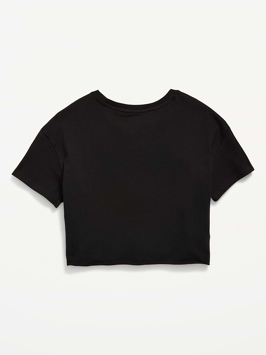 Old Navy Olivia Rodrigo™ Cropped Graphic T-Shirt for Girls — photo 4