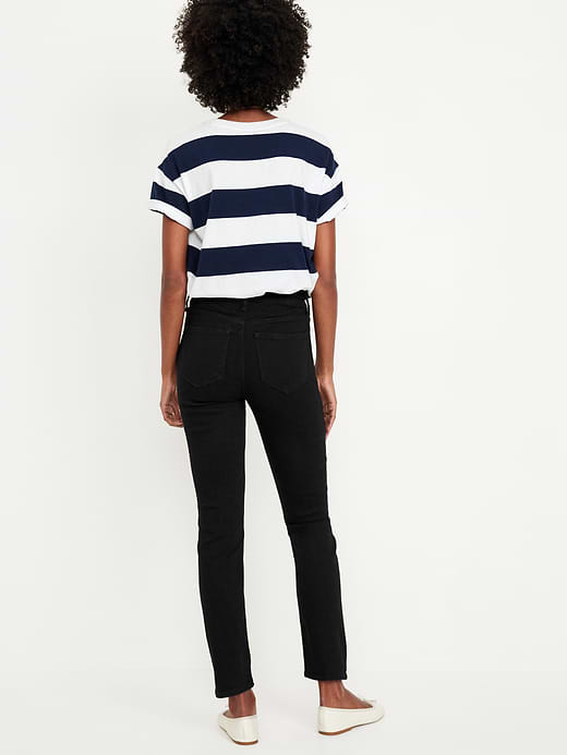 Old Navy High-Waisted Wow Straight Ankle Jeans — photo 4