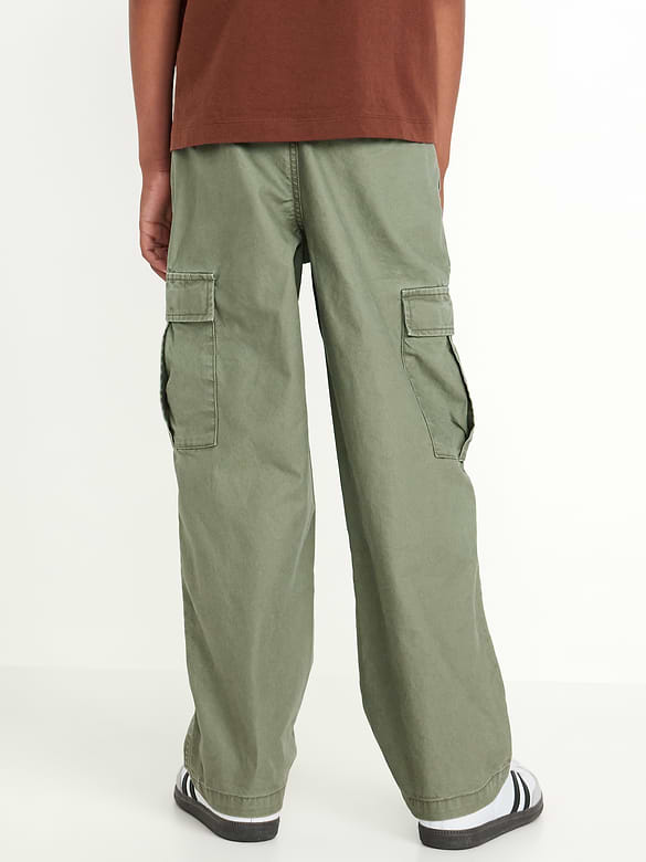 Old Navy Baggy Non-Stretch Cargo Pants for Boys — photo 3
