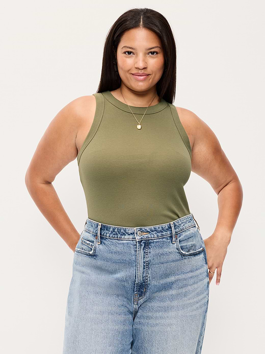 Old Navy Crop Ribbed Tank Top — photo 7