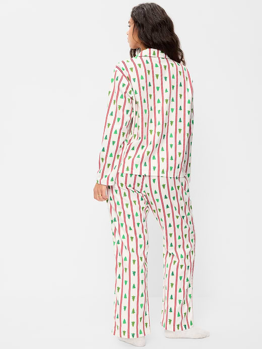 Old Navy Printed Flannel Pajama Pant Set for Women — photo 7