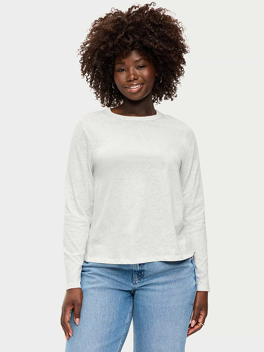 Old Navy EveryWear Long-Sleeve T-Shirt — photo 6