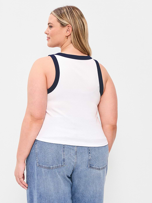 Old Navy Crop Ribbed Tank Top — photo 10