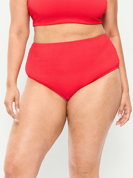Old Navy High-Waisted Ribbed Bikini Swim Bottoms — photo 8