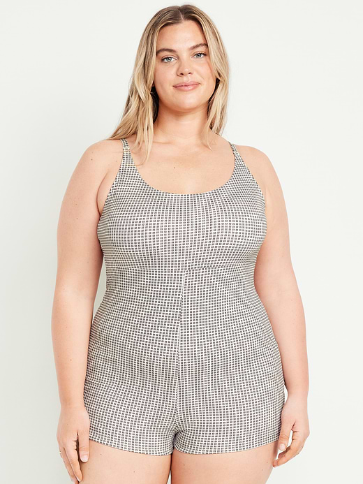 Old Navy Textured Swim Romper — photo 8