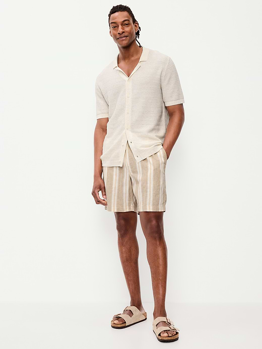 Old Navy Twill Jogger Shorts -- 7-inch inseam