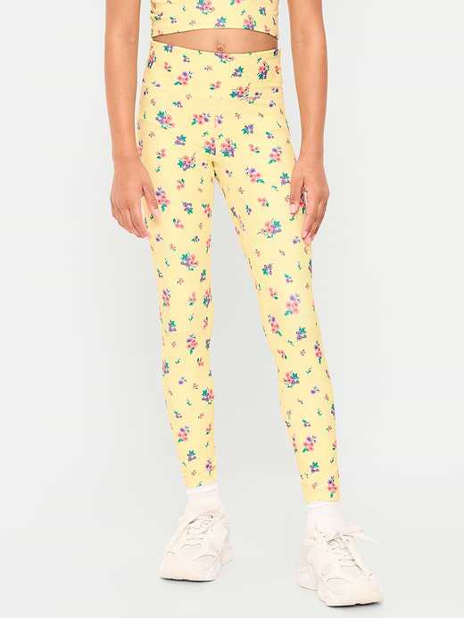 Old Navy High-Waisted PowerSoft 7/8-Length Side-Pocket Leggings for Girls — photo 4
