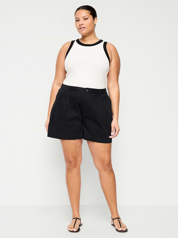 Old Navy High-Waisted OGC Chino Shorts -- 4-inch inseam — photo 6