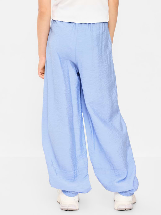Old Navy High-Waisted Crinkled Harem Pants for Girls — photo 3