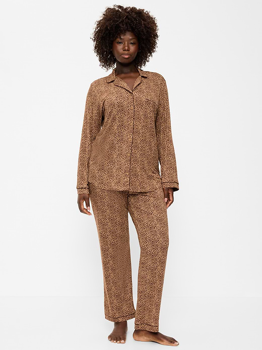 Old Navy Sunday Sleep Knit Jersey Pant Set — photo 5