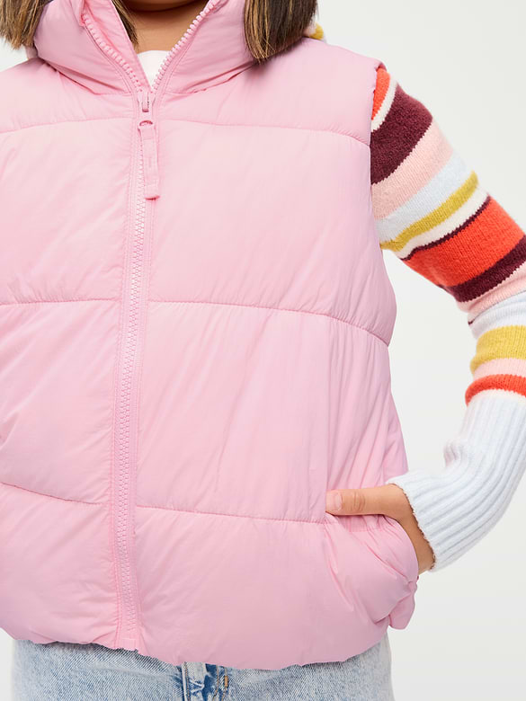 Old Navy Water-Resistant Quilted Puffer Vest for Girls — photo 5