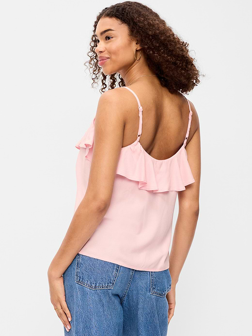 Old Navy Ruffle-Front Tank Top — photo 3