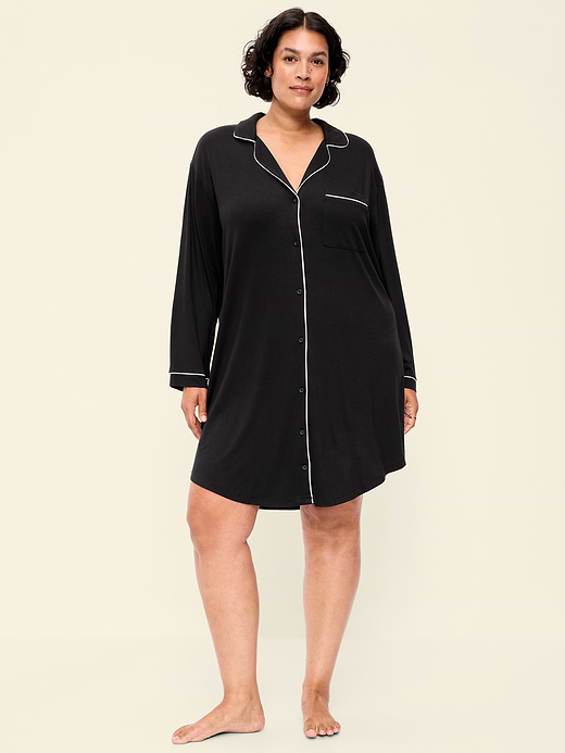 Old Navy Sunday Sleep Knit Jersey Dress — photo 4