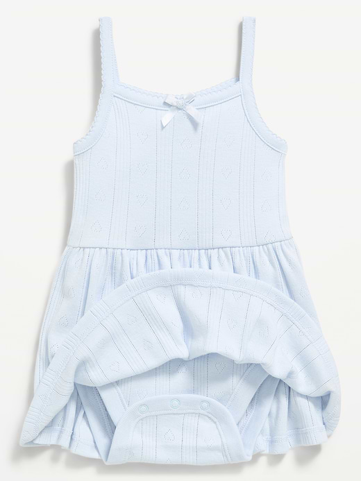 Old Navy Pointelle-Knit Bodysuit Dress for Baby — photo 3