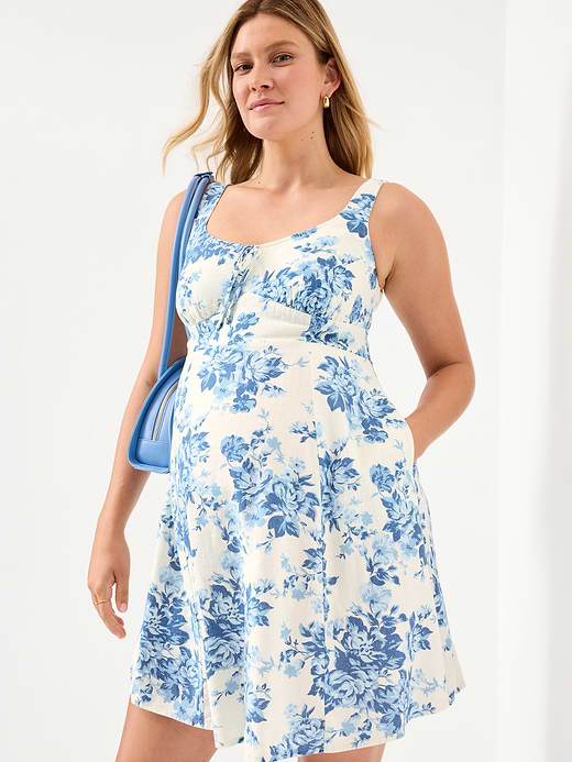Old Navy Maternity Fit & Flare Cami Mini Dress — photo 4