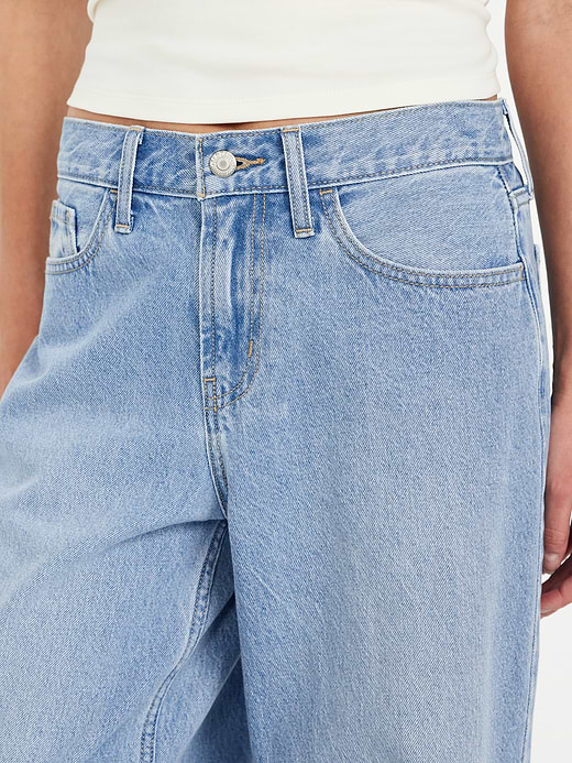 Old Navy Mid-Rise Wow Baggy Wide-Leg Jeans — photo 5