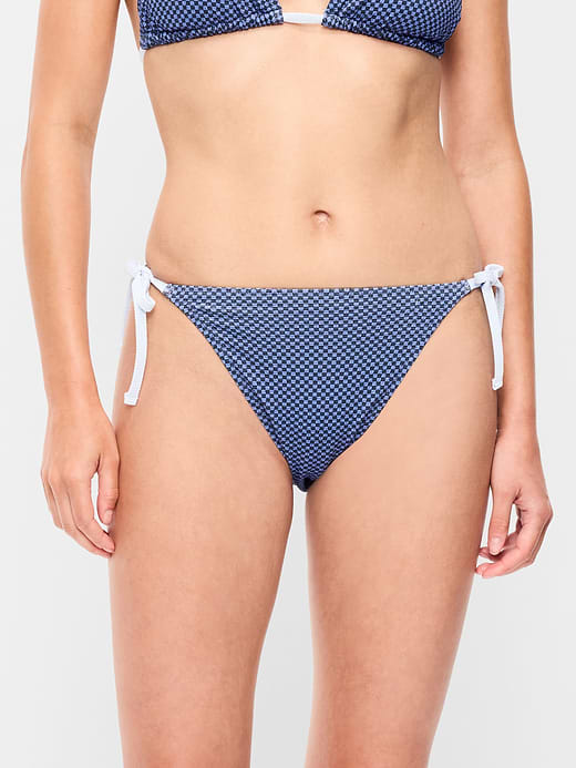 Old Navy Eyelet String Bikini Swim Bottoms — photo 1