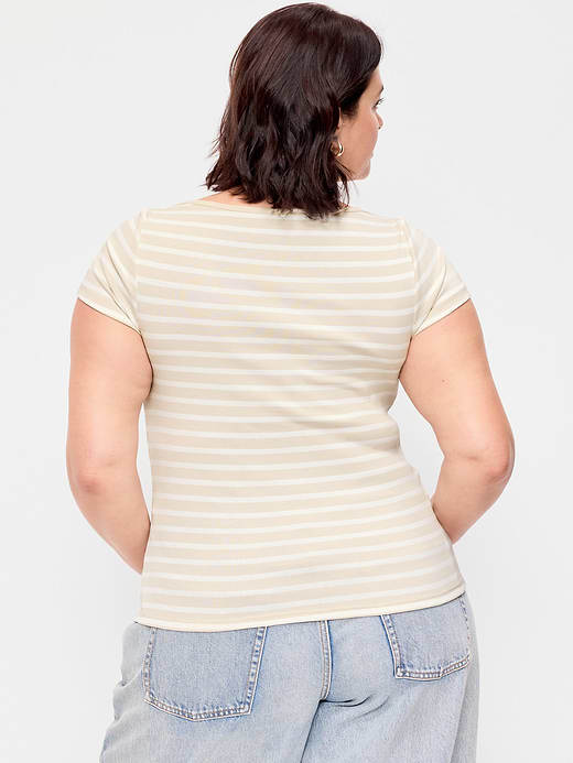 Old Navy Snug Boatneck T-Shirt — photo 9