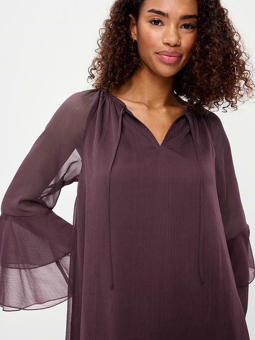 Old Navy Bell-Sleeve Boho Mini Dress — photo 5