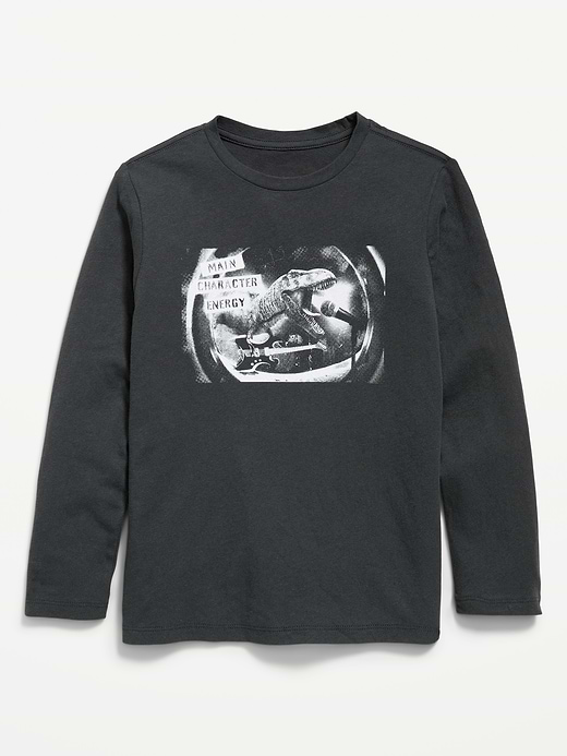Old Navy Long-Sleeve Graphic T-Shirt for Boys — photo 1