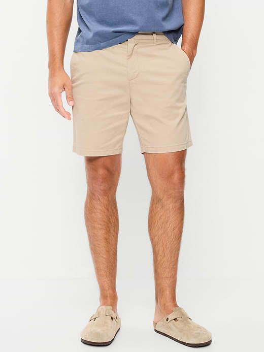 Old Navy Slim Built-In Flex Rotation Chino Shorts -- 8-inch inseam — photo 3