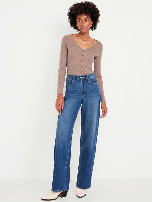 Old Navy High-Waisted Wow Wide-Leg Jeans — photo 1