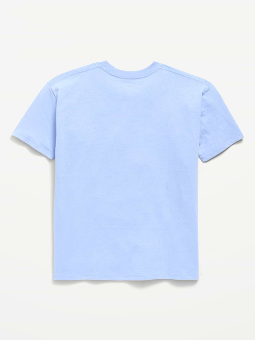 Old Navy Oversized Short-Sleeve Graphic Tunic T-Shirt for Girls — photo 3