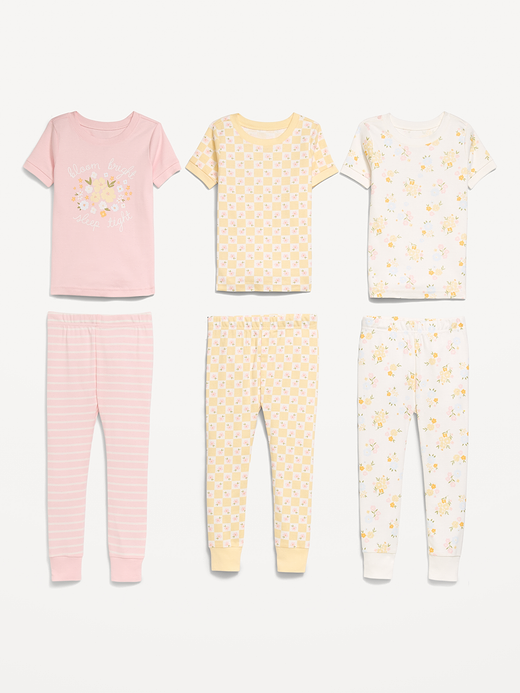 Old Navy Snug-Fit Printed Pajama 6-Piece for Toddler & Baby — photo 3