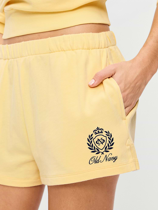 Old Navy High-Waisted Loose Logo Shorts -- 3-inch inseam — photo 5