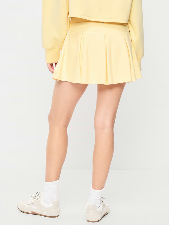 Old Navy Extra High-Waisted Drop-Waist PowerSoft Skort — photo 3