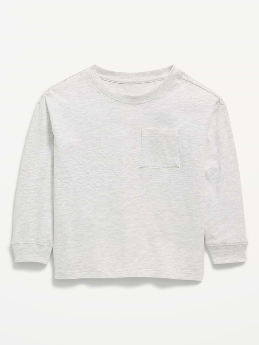 Old Navy Oversized Long-Sleeve Striped T-Shirt for Toddler Boys — photo 1