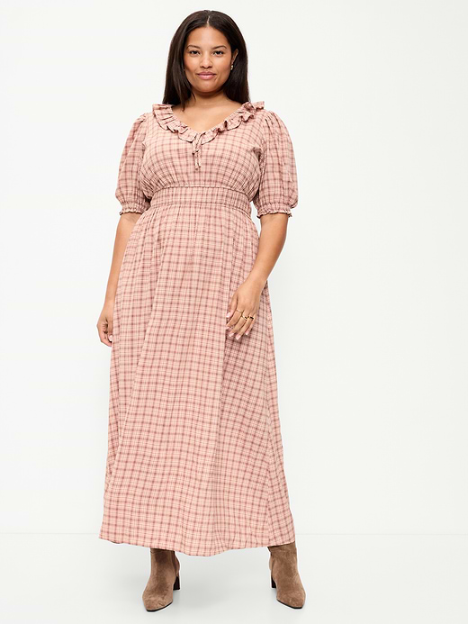 Old Navy Ruffle-Collar Boho Maxi Dress — photo 9
