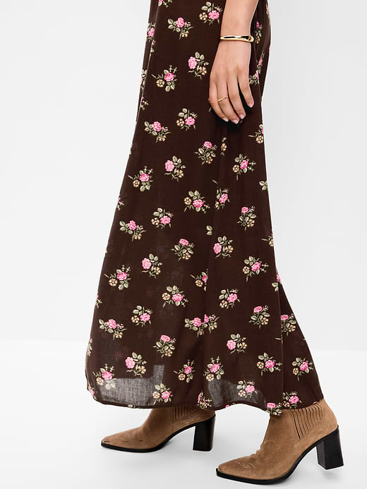 Old Navy Ruffle-Collar Boho Maxi Dress — photo 6