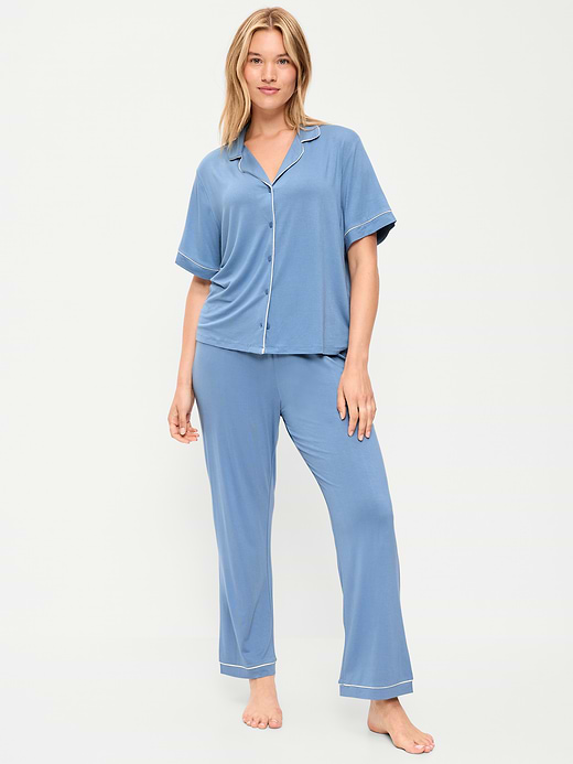 Old Navy Sunday Sleep Knit Jersey Pant Set — photo 5