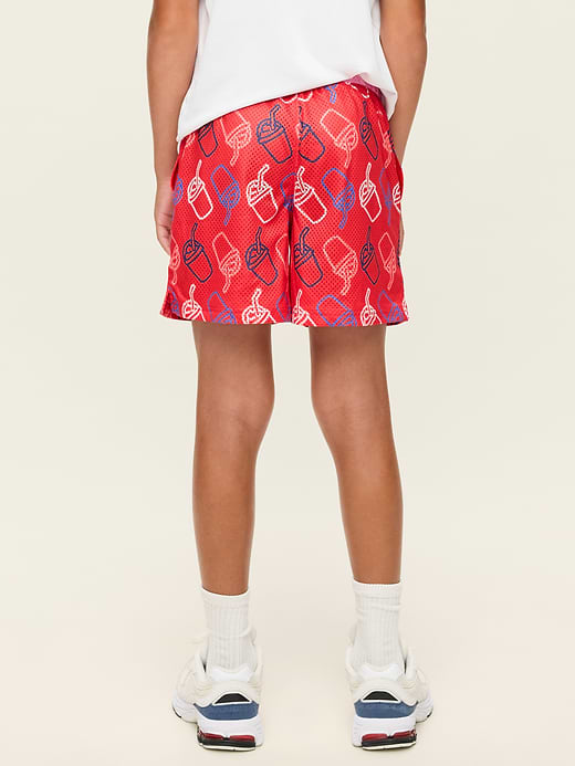 Old Navy Printed Knee Length Mesh Shorts for Boys — photo 3