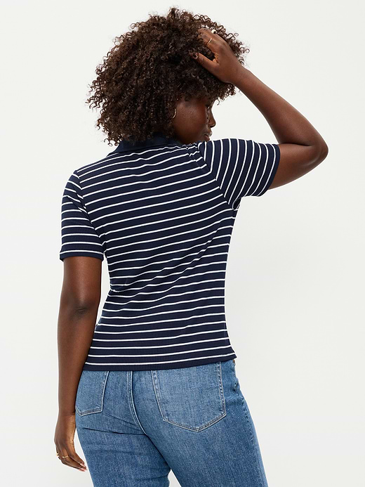 Old Navy Keyhole Polo Top — photo 7