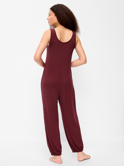 Old Navy Waffle-Knit Harem-Leg Pajama Jumpsuit — photo 3