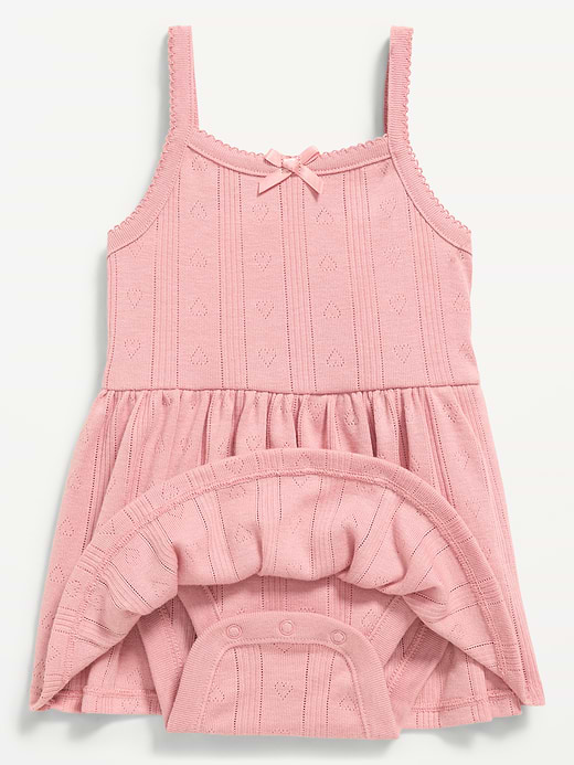Old Navy Pointelle-Knit Bodysuit Dress for Baby — photo 3