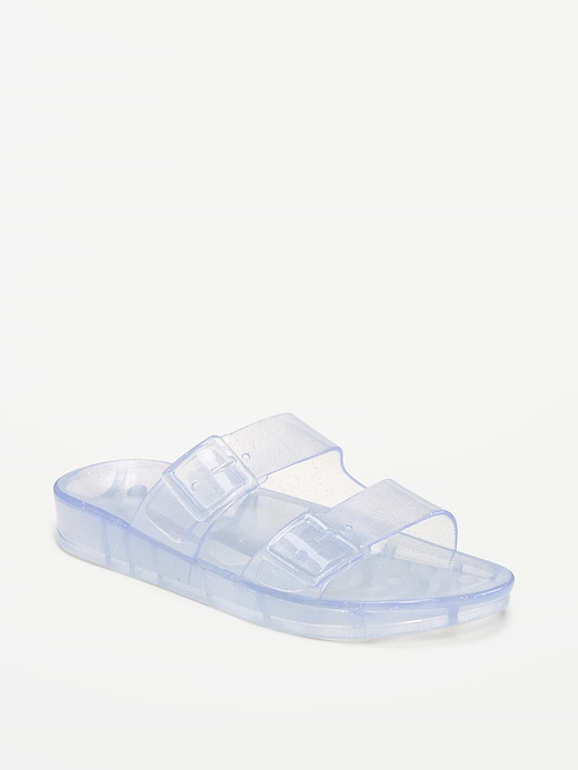 Old Navy Jelly Buckled Slide Sandals for Girls
