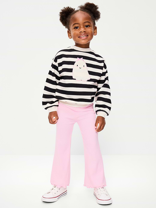 Old Navy Graphic Sweatshirt and Flared Legging Set for Toddler Girls — photo 1