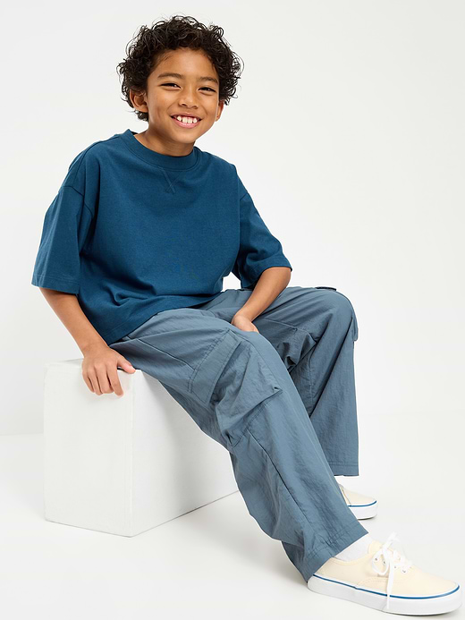 Old Navy Ultra Baggy Pull-On Cargo Pants for Boys — photo 4