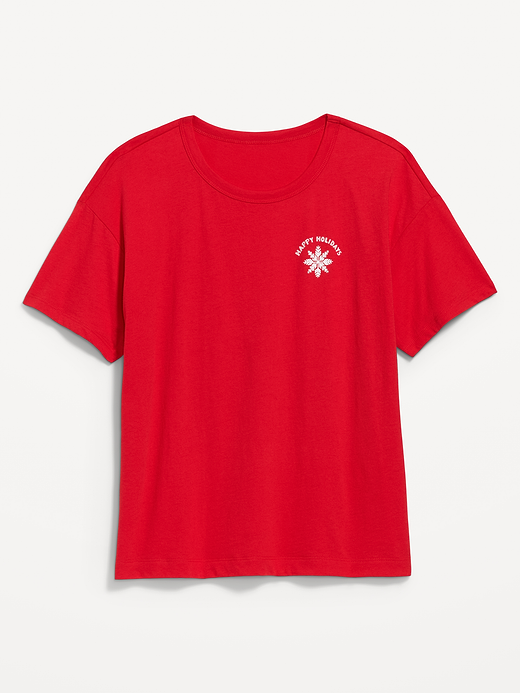 Old Navy Short-Sleeve Graphic Pajama T-Shirt — photo 3