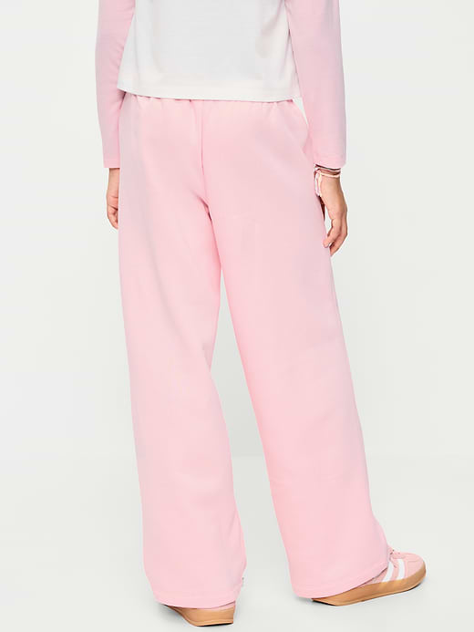 Old Navy High-Waisted Graphic Wide-Leg Sweatpants for Girls — photo 3