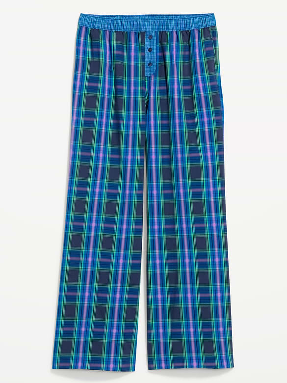 Old Navy Poplin Wide-Leg Pajama Pants — photo 5