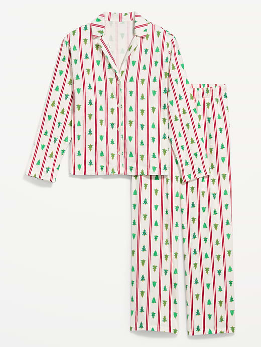 Old Navy Printed Flannel Pajama Pant Set for Women — photo 4